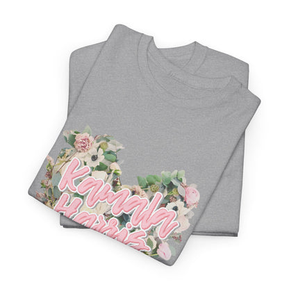 Kamala Harris Heart Flowers Arianators | Unisex Heavy Cotton Tee