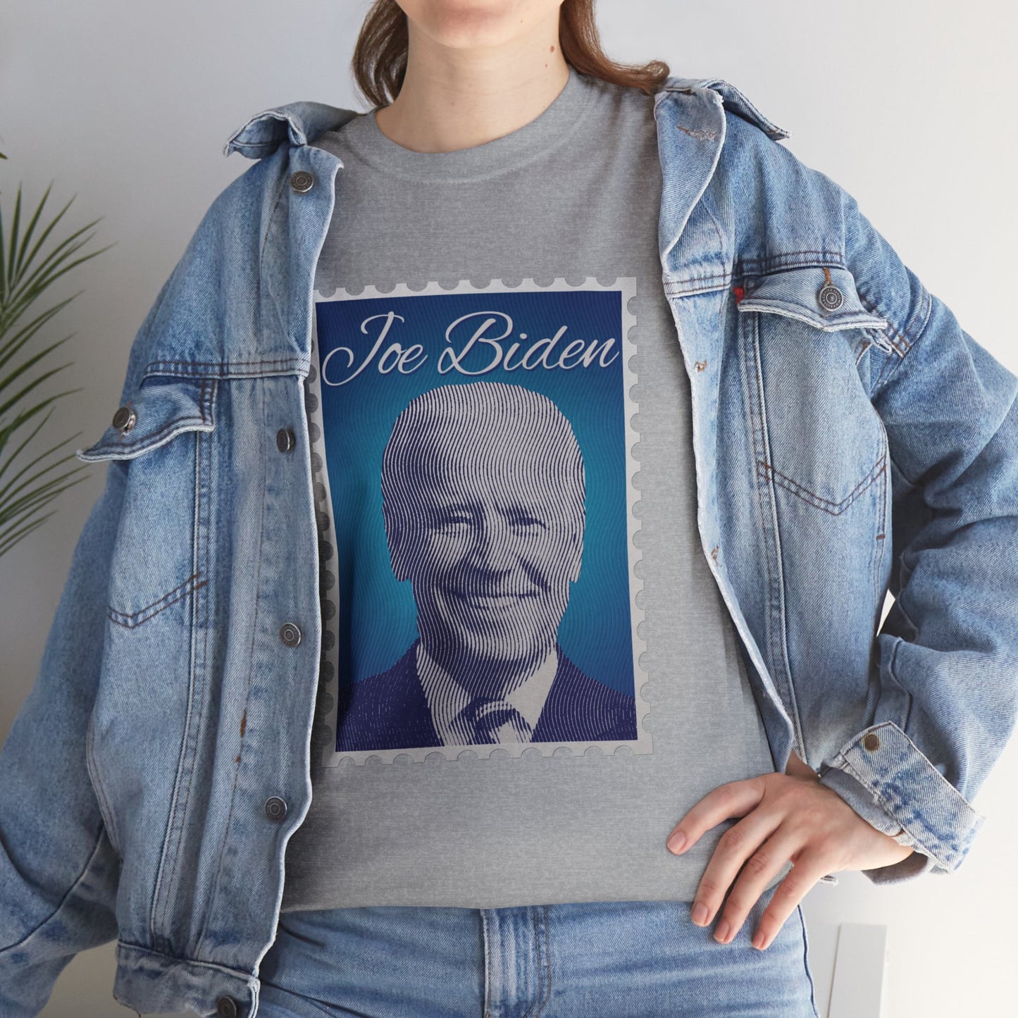 Joe Biden Stamp | Unisex Heavy Cotton Tee