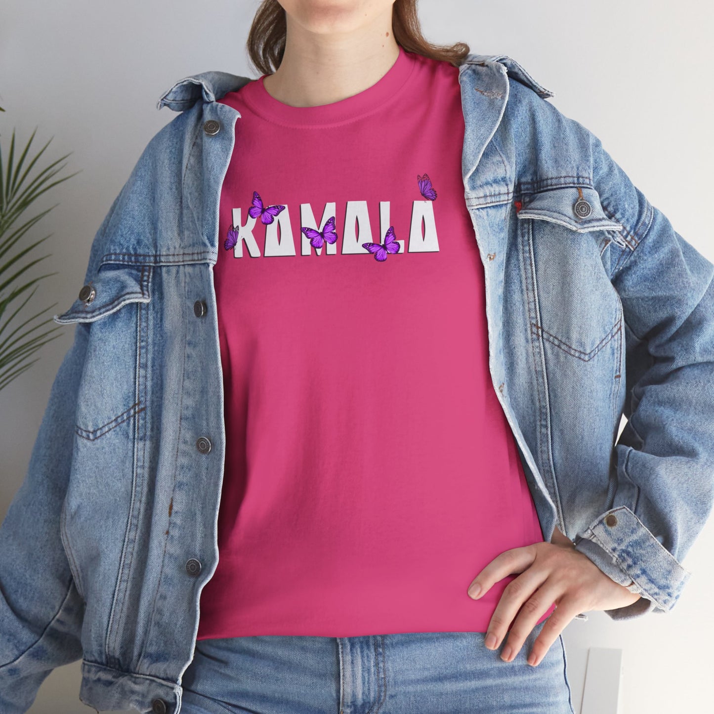 Kamala Butterflies | Unisex Heavy Cotton Tee