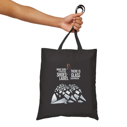 Wear Your Shoes ladies | Cotton Canvas Tote Bag