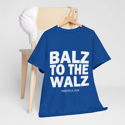 Balz To The Walz | Harris Walz Unisex Heavy Cotton Tee