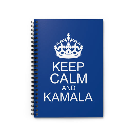 Keep Calm Spiral Notebook - Ruled Line