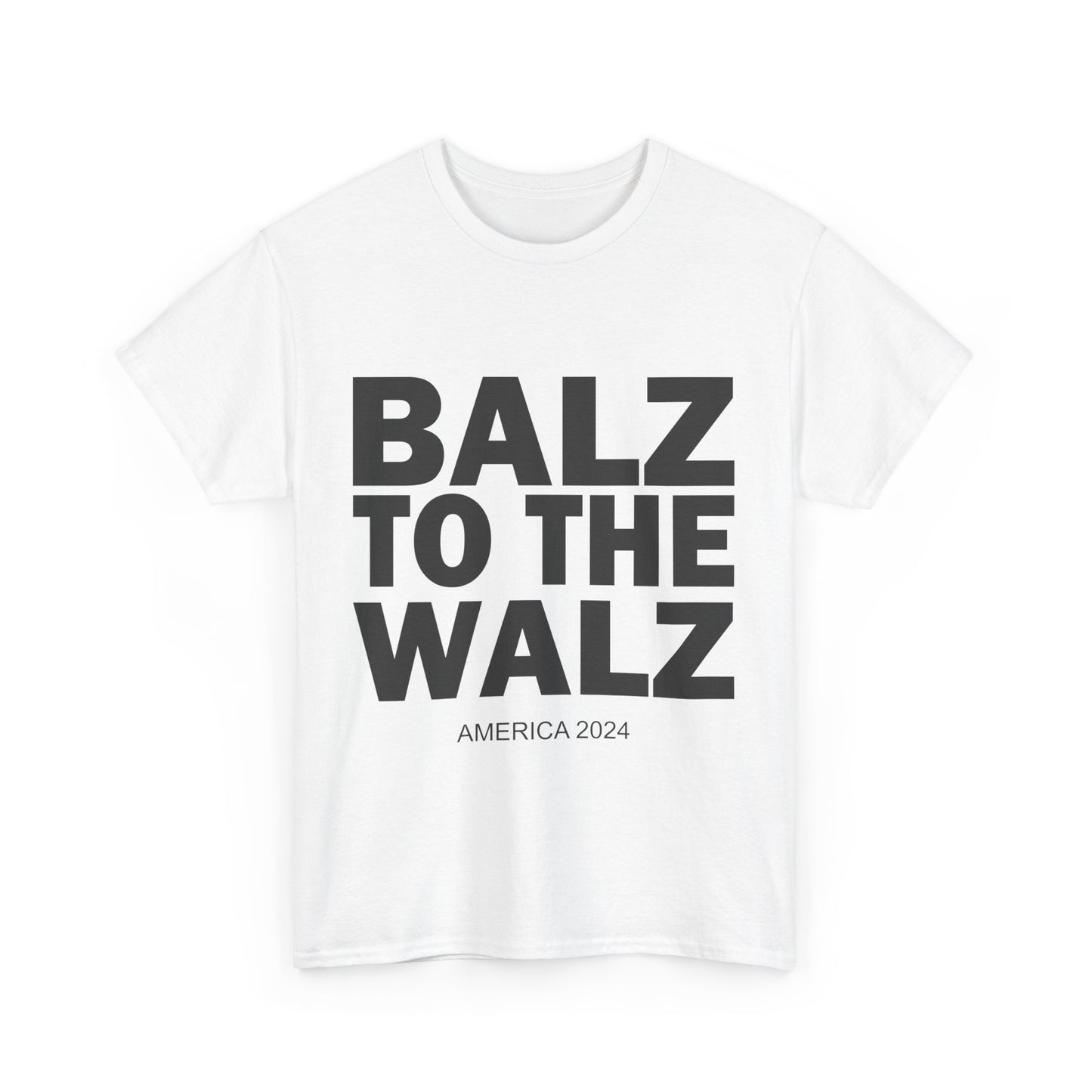 Balz To The Walz | Harris Walz Unisex Heavy Cotton Tee