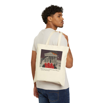 Supreme Justices | Cotton Canvas Tote Bag