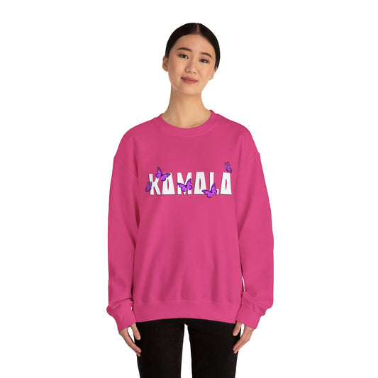 Kamala Butterfly | Unisex Heavy Blend™ Crewneck Sweatshirt