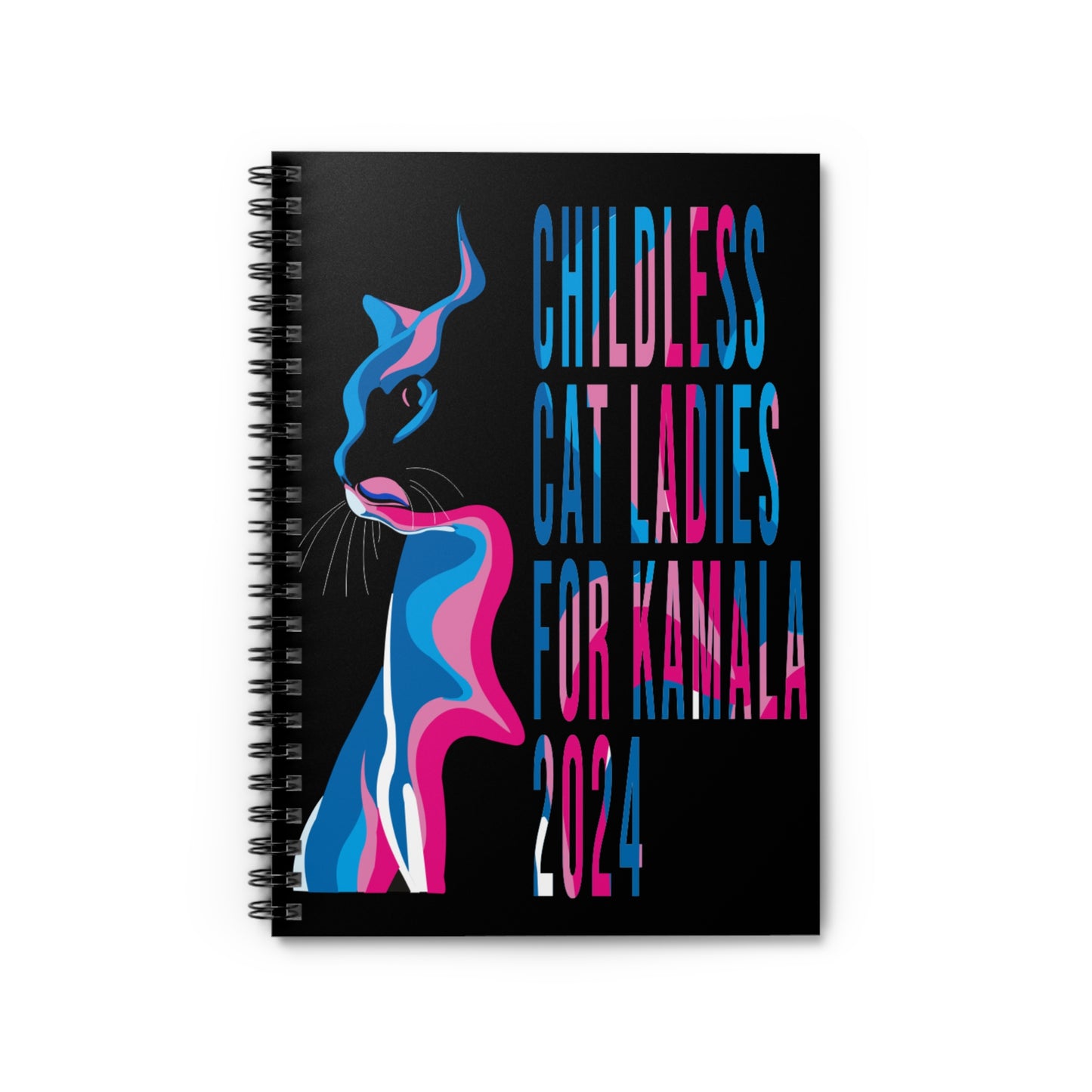 Childless Kitties Spiral Notebook - Ruled Line