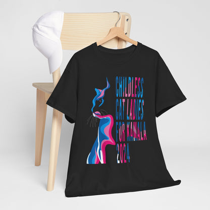 Childless Cat Ladies For Kamala | Unisex Heavy Cotton Tee