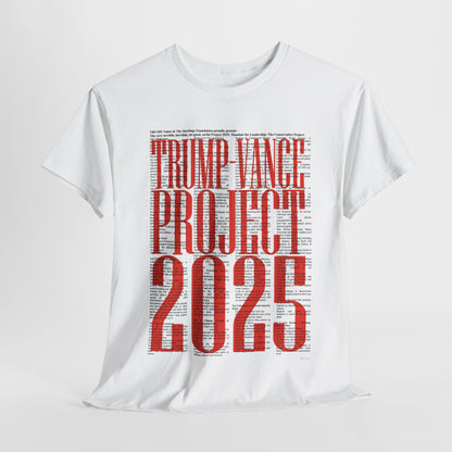 Project 2025 | Unisex Heavy Cotton Tee