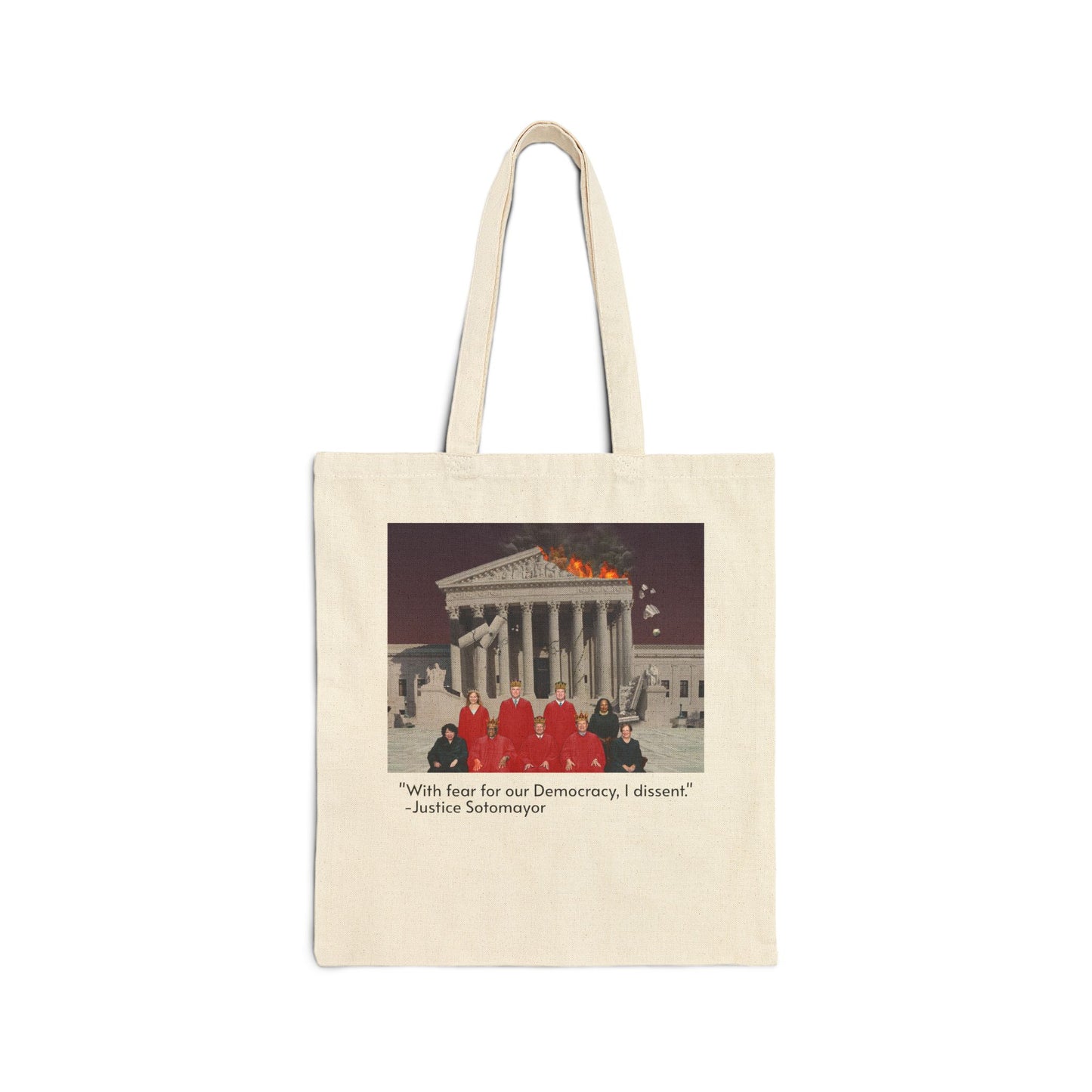 Supreme Justices | Cotton Canvas Tote Bag