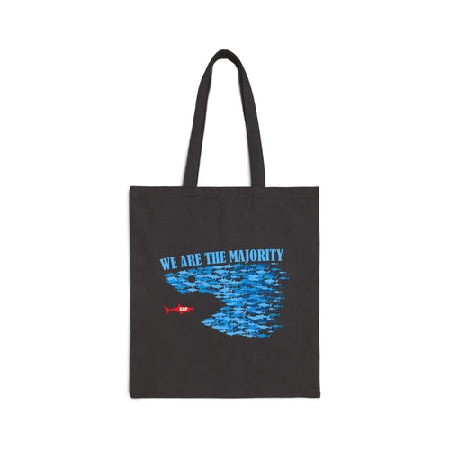 We Are The Majority | Cotton Canvas Tote Bag