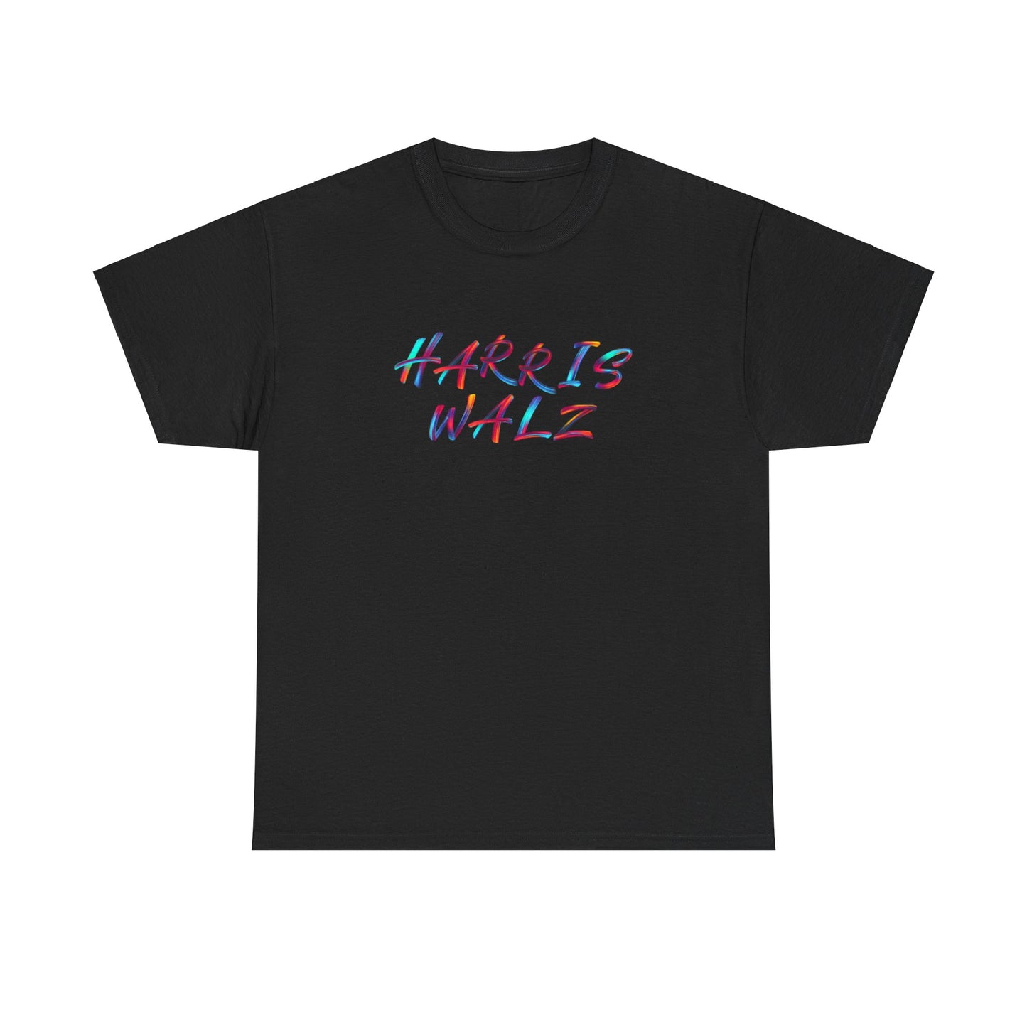 Harris Walz Brush Effect | Unisex Heavy Cotton Tee