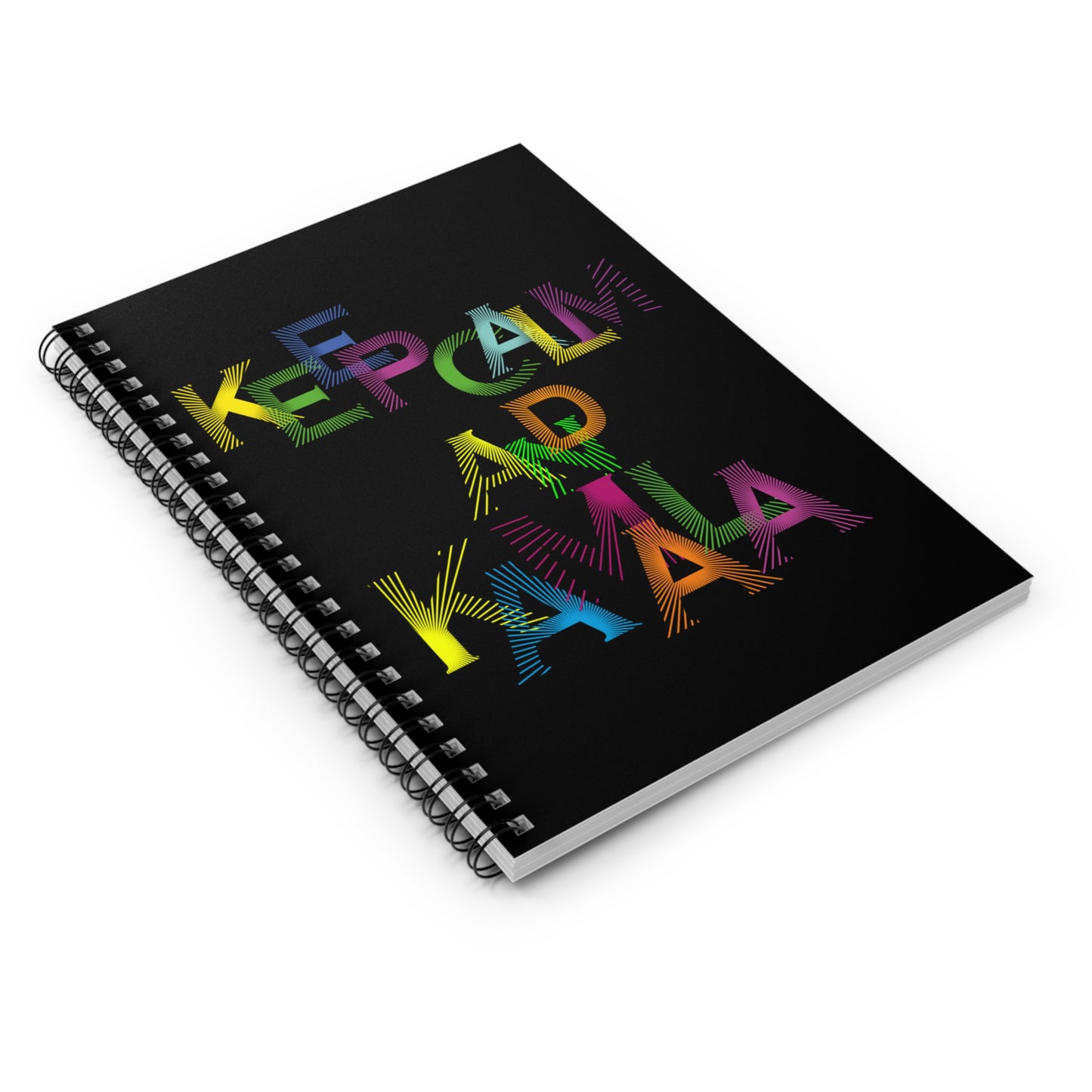 Keep Calm Spiral Notebook - Ruled Line