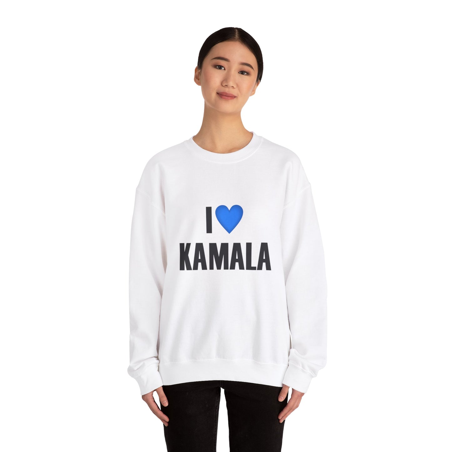 I Love Kamala | Unisex Heavy Blend™ Crewneck Sweatshirt