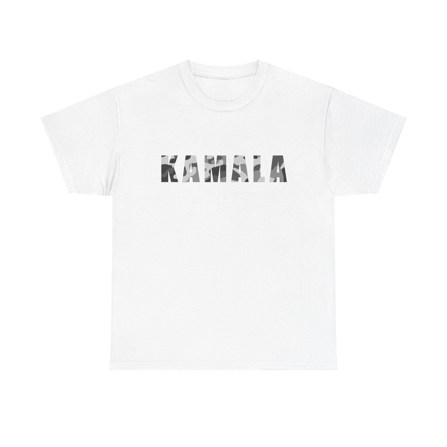 Kamala Camo BW | Unisex Heavy Cotton Tee