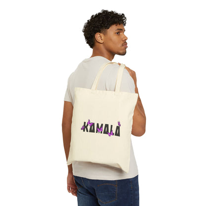 Kamala Butterflies | Cotton Canvas Tote Bag