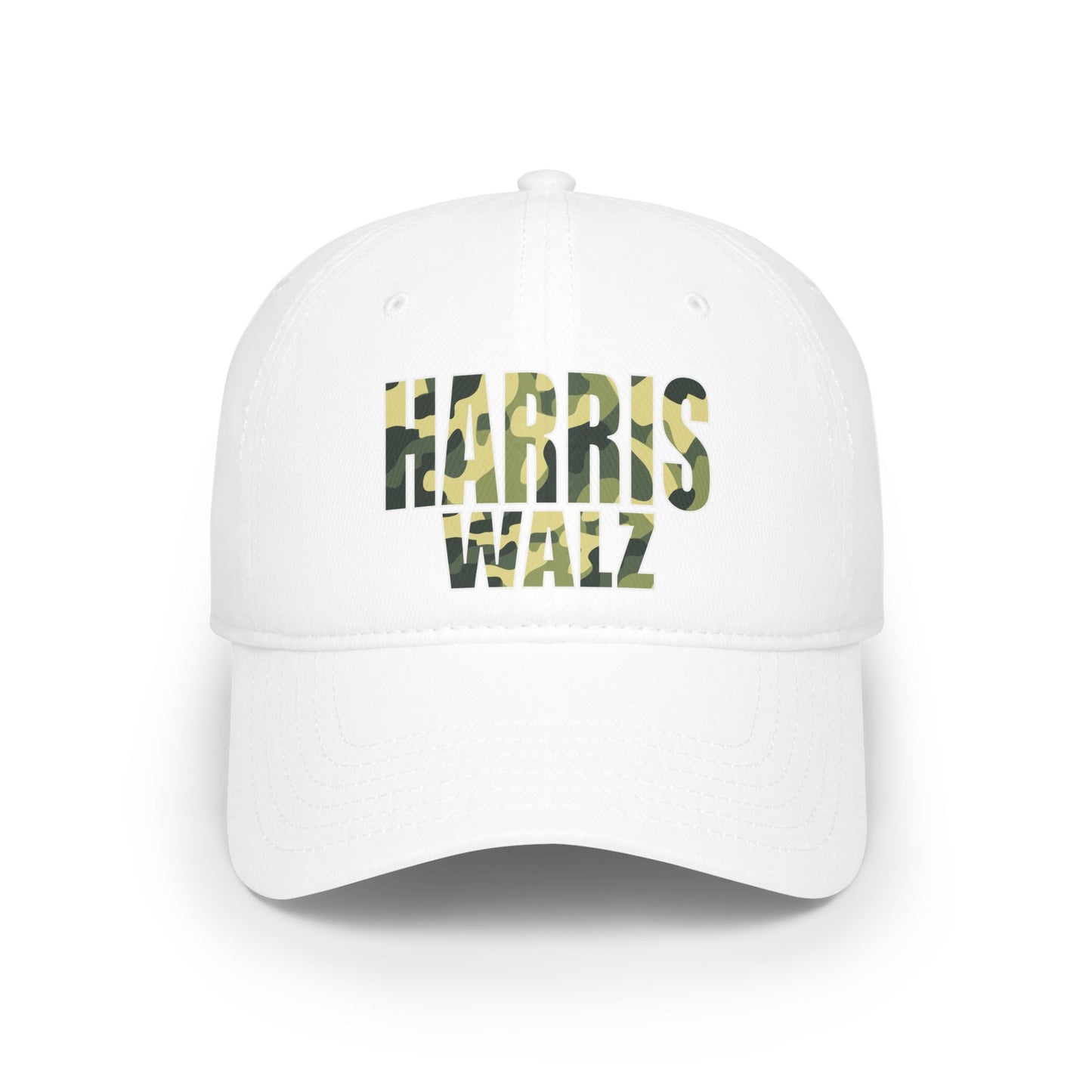 Harris Walz Green Camo | Low Profile Baseball Cap