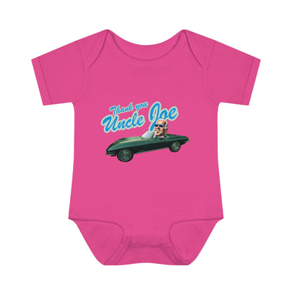 Thank You Uncle Joe | Infant Baby Rib Bodysuit