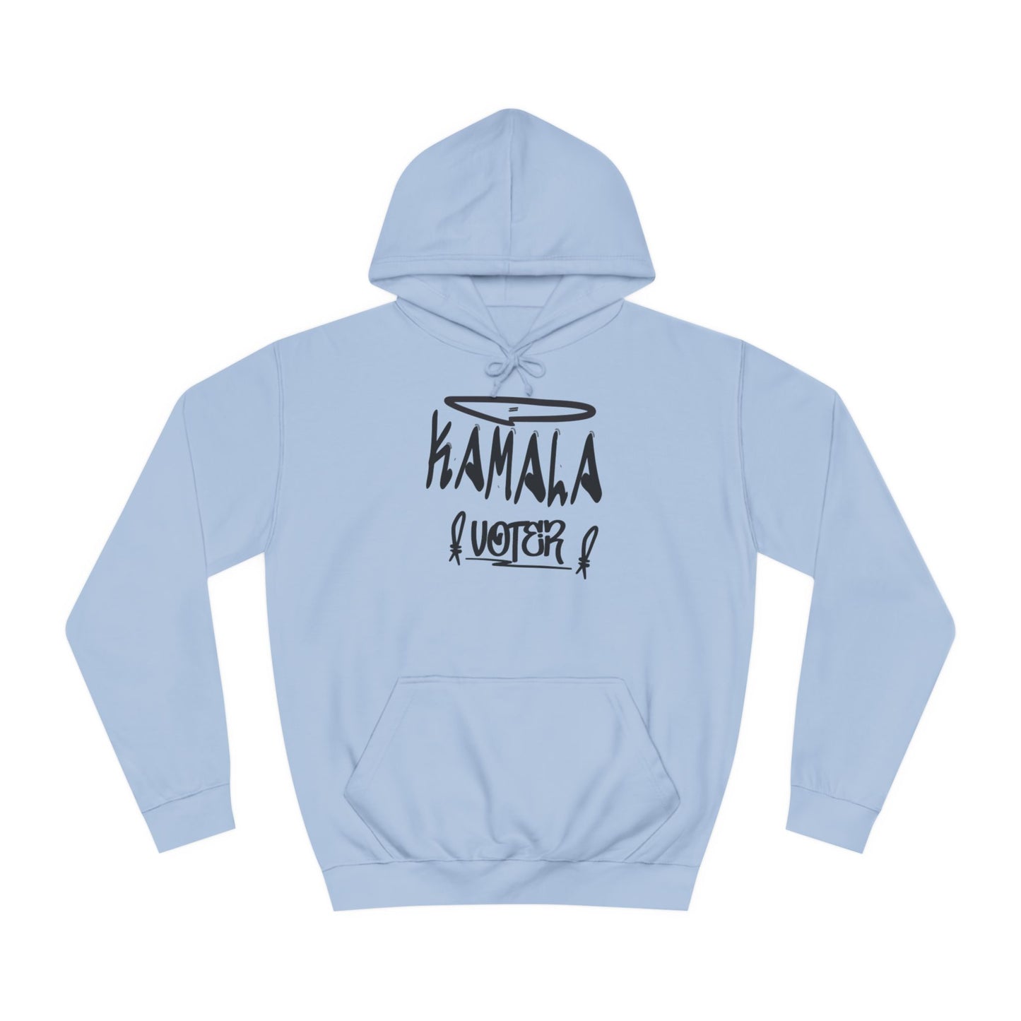 Hello My Name is Kamala Voter | Double Sided Unisex College Hoodie