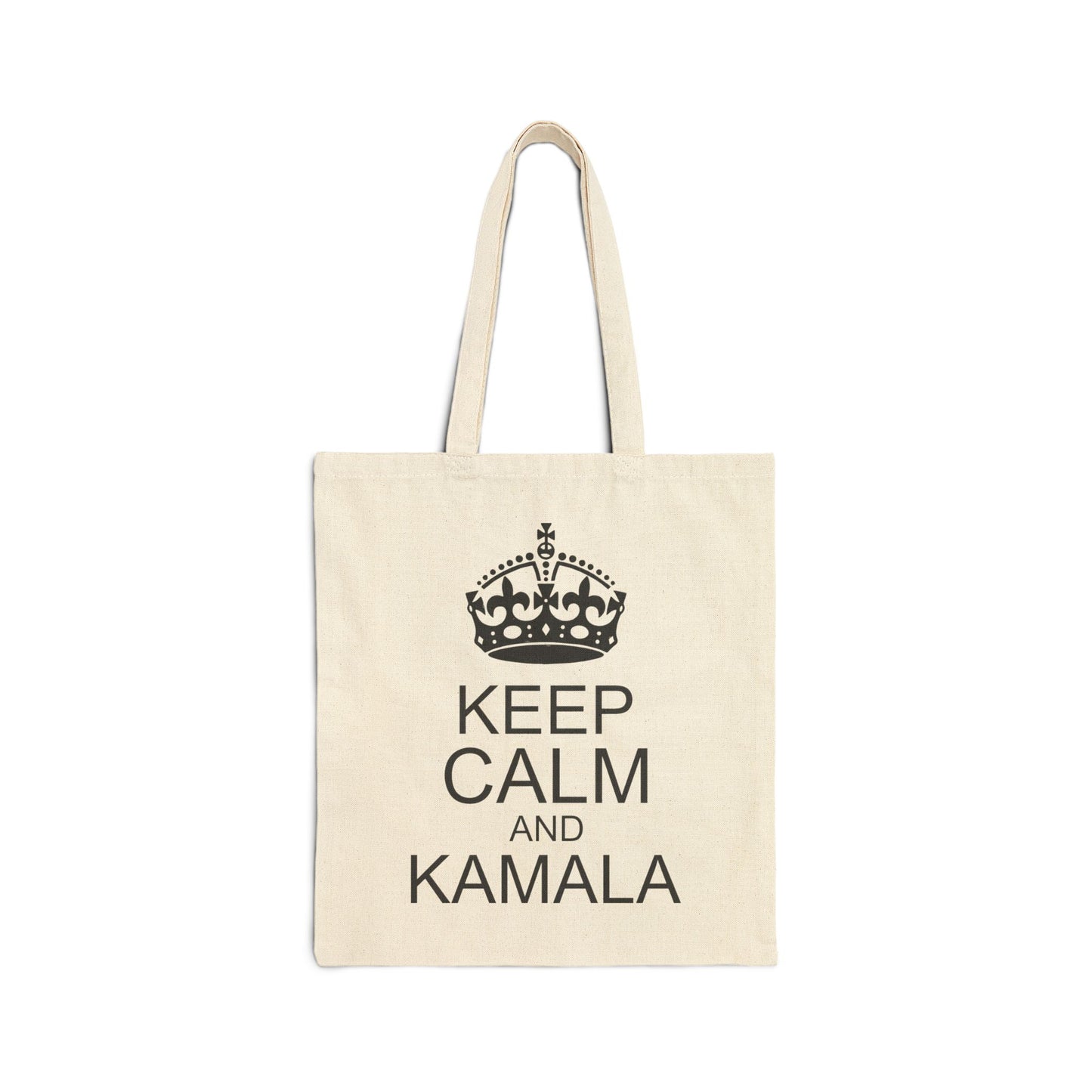 Keep Calm and Kamala | Cotton Canvas Tote Bag