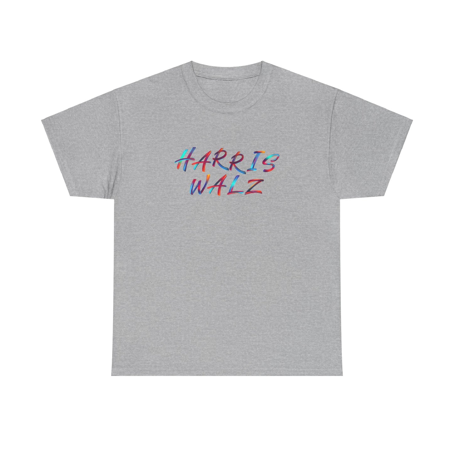 Harris Walz Brush Effect | Unisex Heavy Cotton Tee