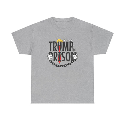 Trump for Prison 1 | Unisex Heavy Cotton Tee