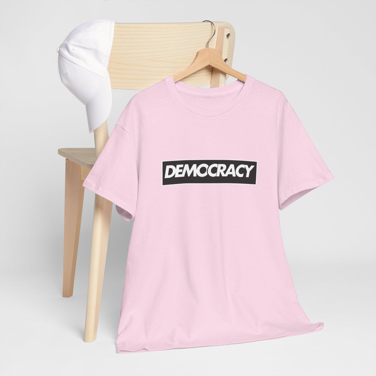 Democracy Black Box | Unisex Heavy Cotton Tee