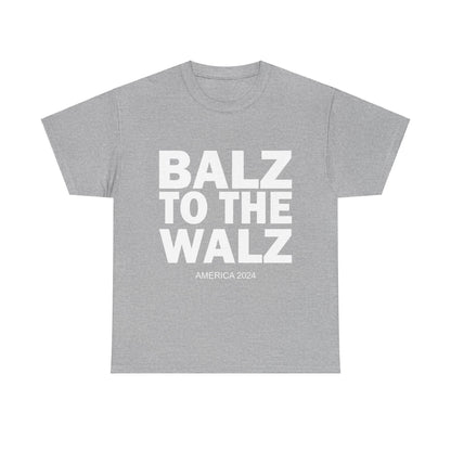 Balz To The Walz | Harris Walz Unisex Heavy Cotton Tee