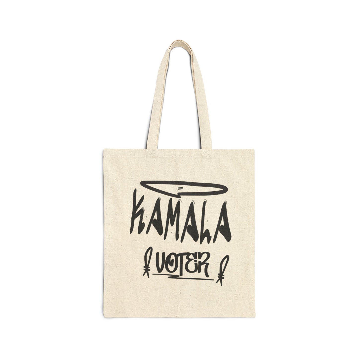 Kamala Voter 5627 | Double Sided Cotton Canvas Tote Bag