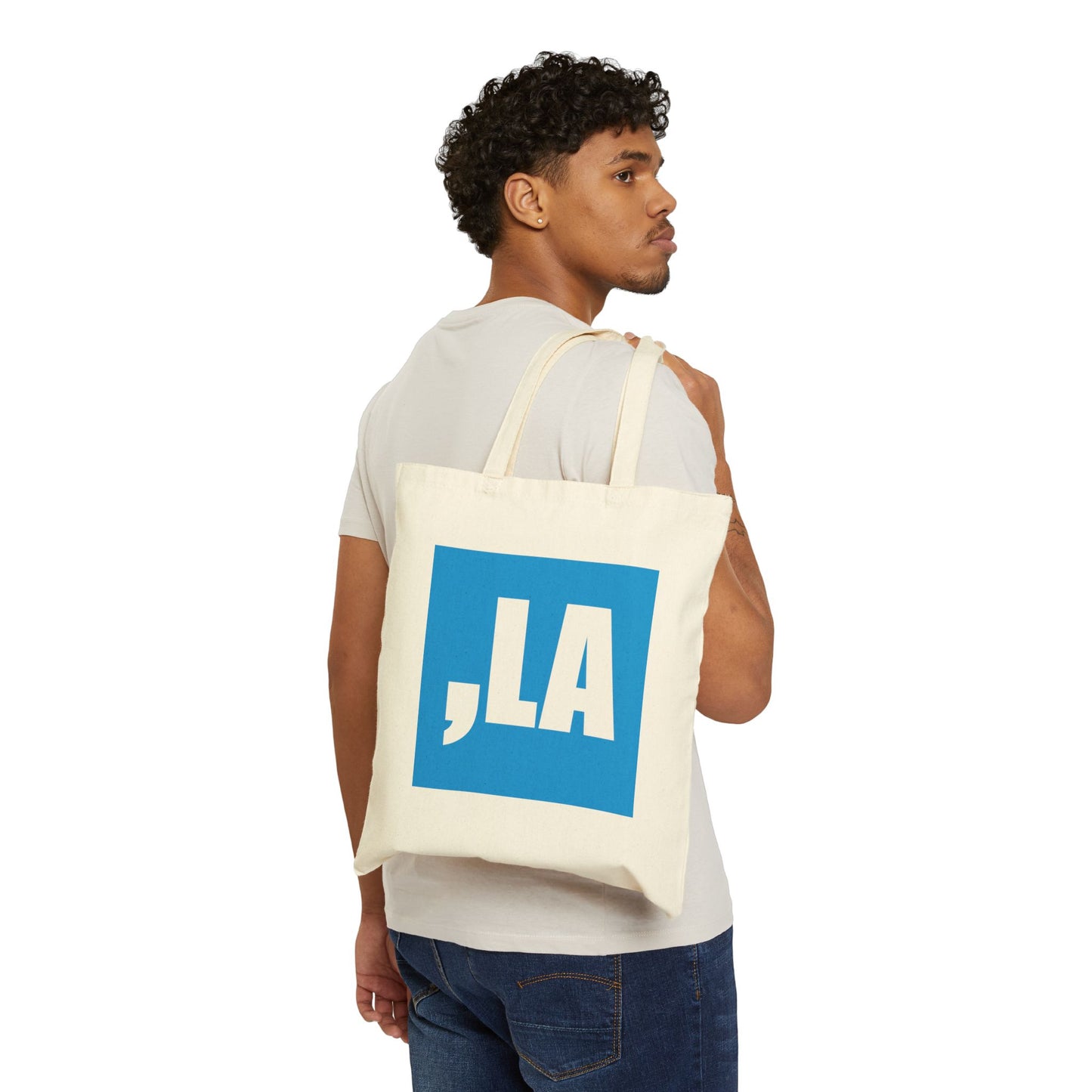 Comma LA 2 | Cotton Canvas Tote Bag