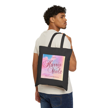 Pink Cloud | Cotton Canvas Tote Bag