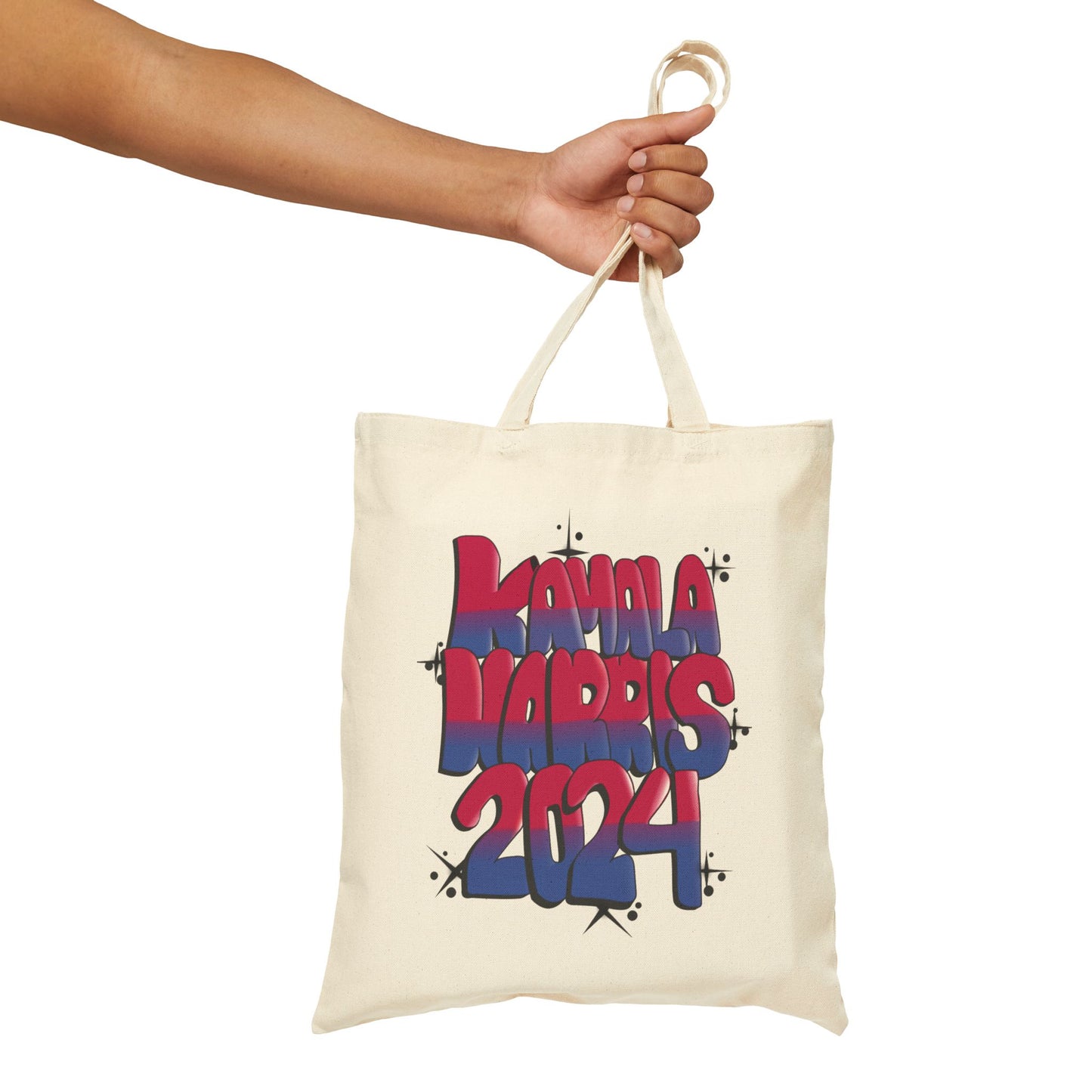 Kamala Graffiti | Cotton Canvas Tote Bag