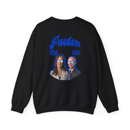 Freedom Kamala Harris & Tim Walz | Unisex Heavy Blend™ Crewneck Sweatshirt