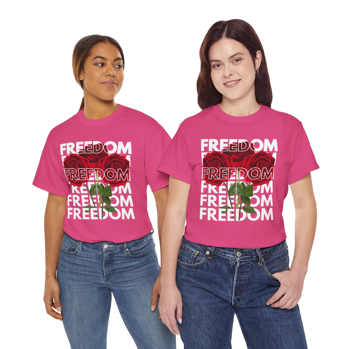 Freedom Rose | Unisex Heavy Cotton Tee