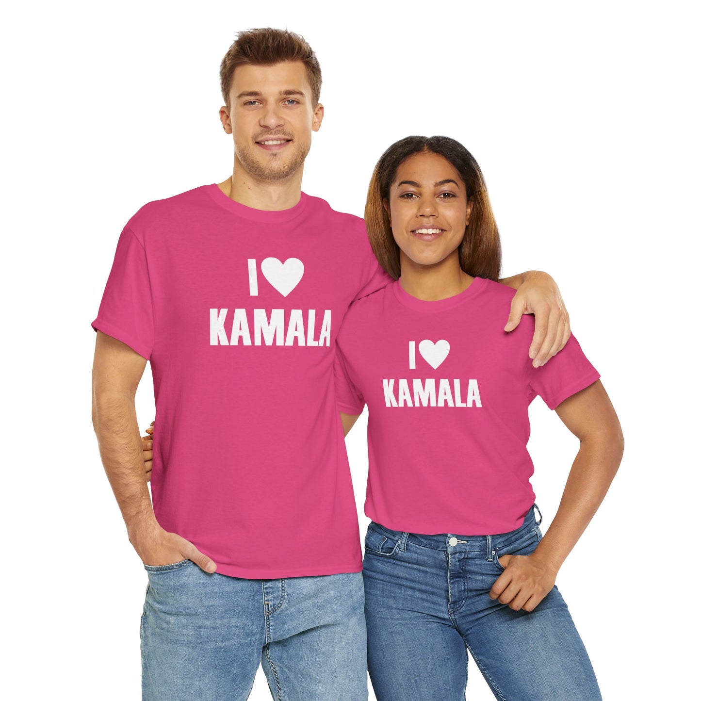 I Love Kamala | Unisex Heavy Cotton Tee