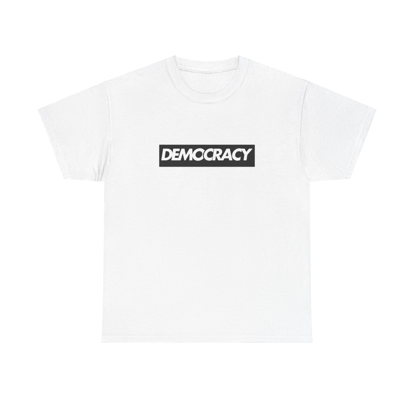 Democracy Black Box | Unisex Heavy Cotton Tee