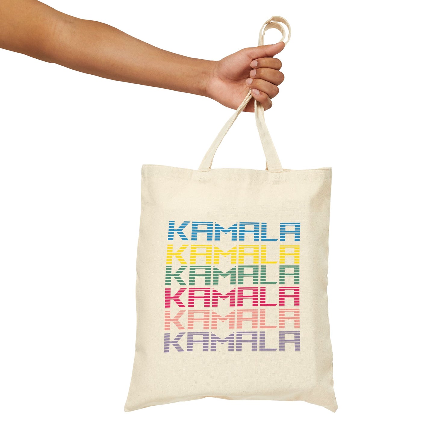 Kamala 6 | Cotton Canvas Tote Bag