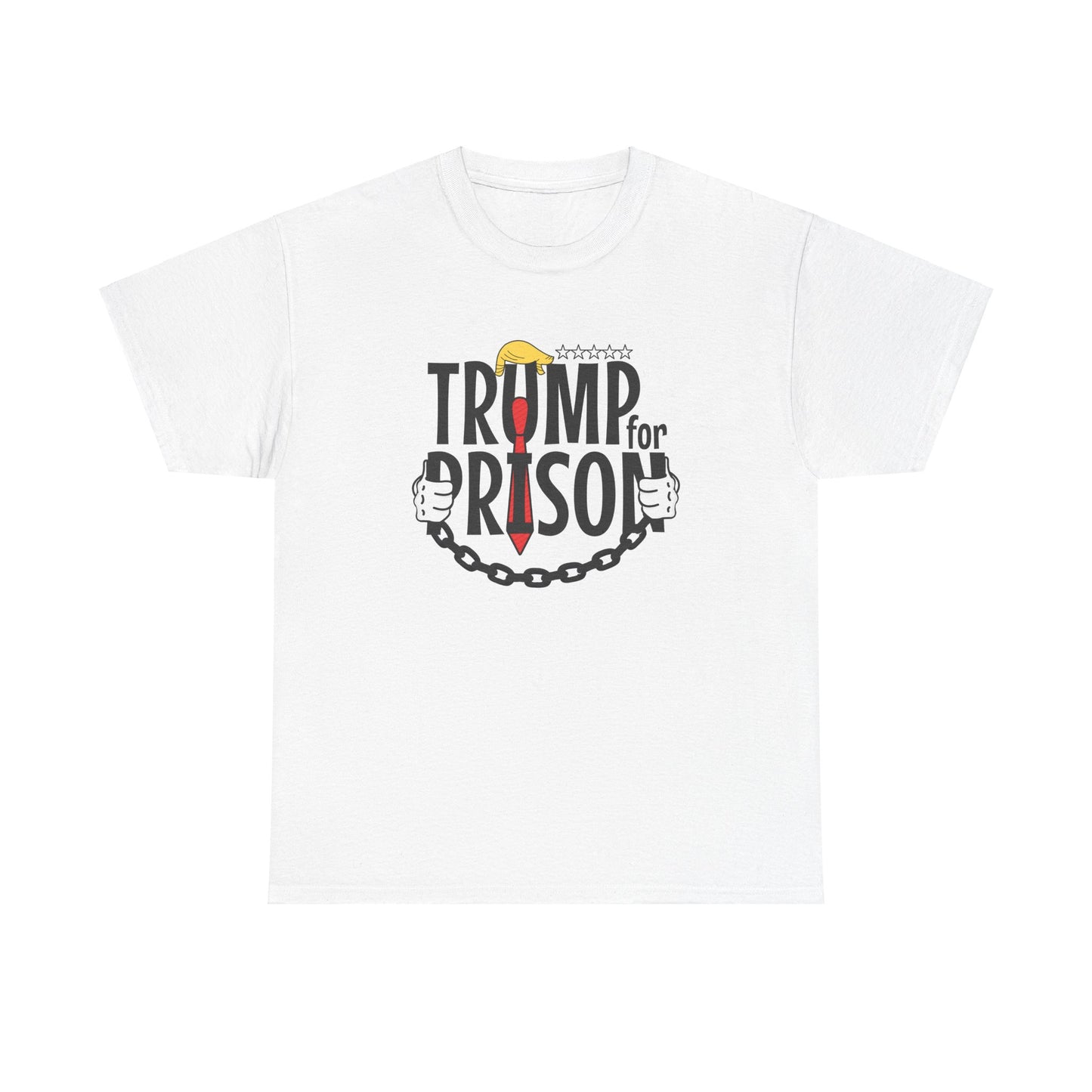 Trump for Prison 1 | Unisex Heavy Cotton Tee