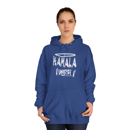 Hello My Name is Kamala Voter | Double Sided Unisex College Hoodie