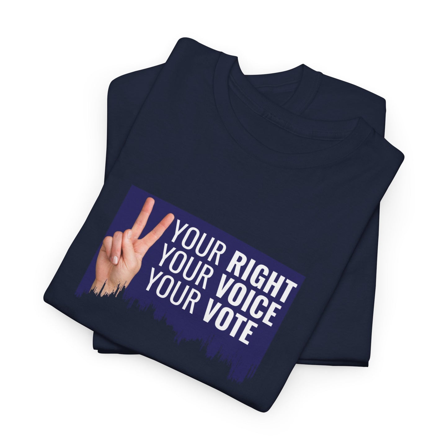 Your Right Your Voice Your Vote | Unisex Heavy Cotton Tee