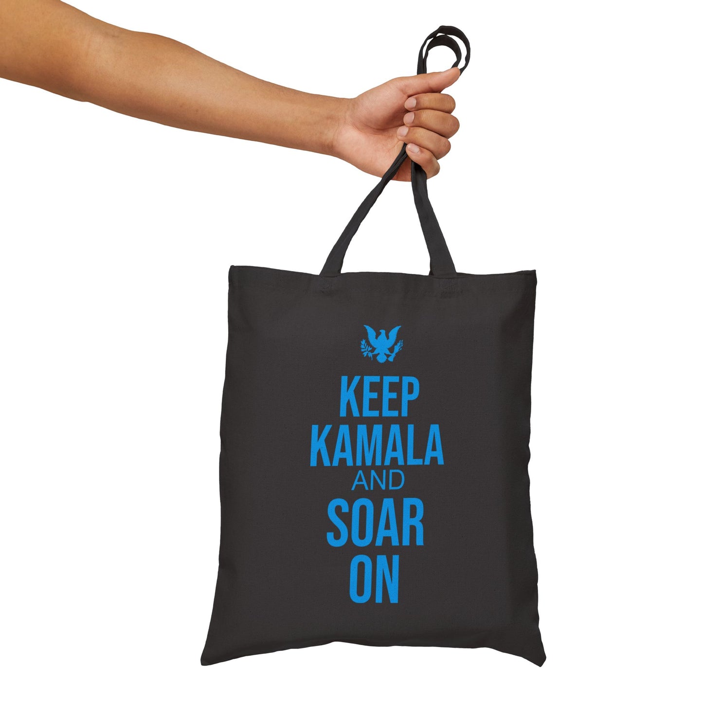 Keep kamala And Soar On | Cotton Canvas Tote Bag