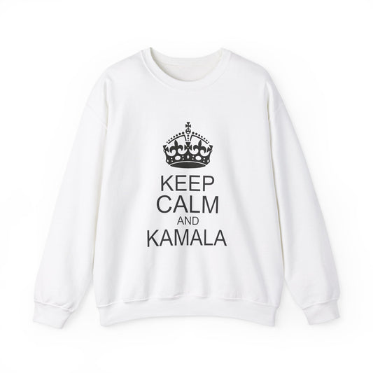 Keep Calm and Kamala | Unisex Heavy Blend™ Crewneck Sweatshirt