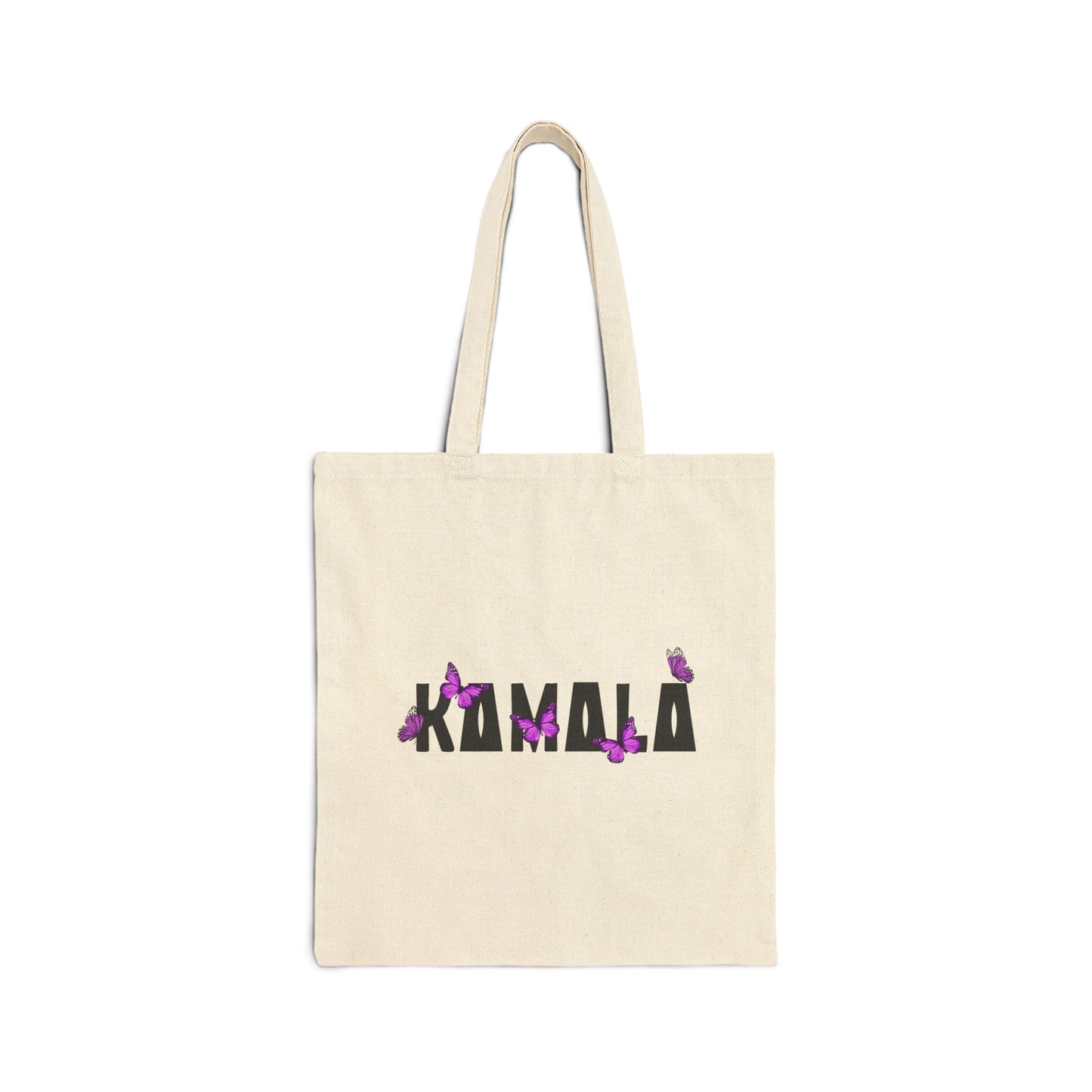 Kamala Butterflies | Cotton Canvas Tote Bag