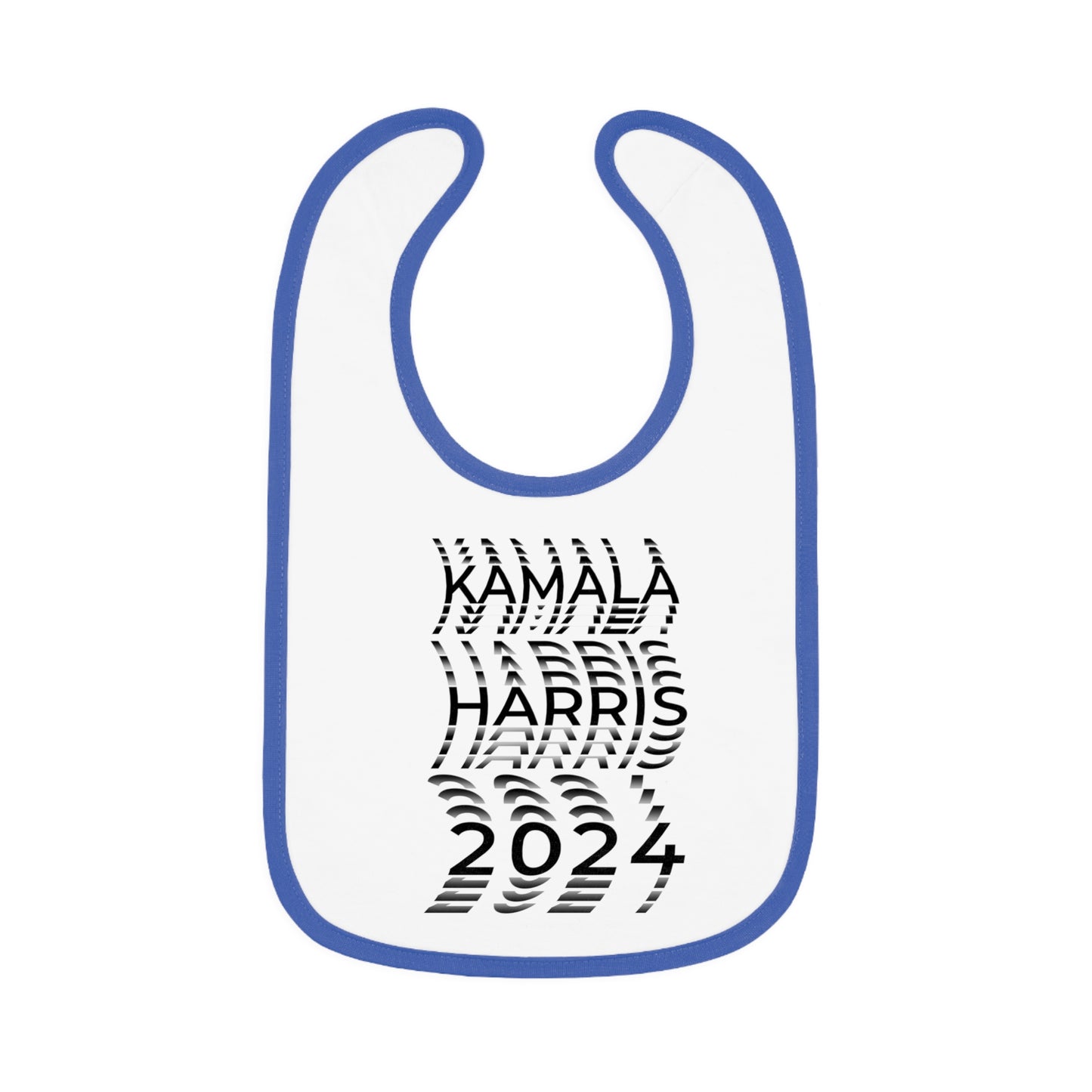 Kamala Harris Motion | Baby Contrast Trim Jersey Bib