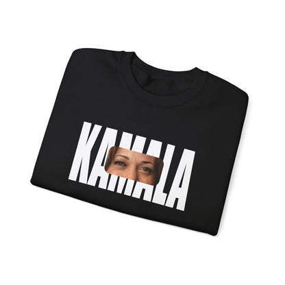 Kamala Eyes | Unisex Heavy Blend™ Crewneck Sweatshirt