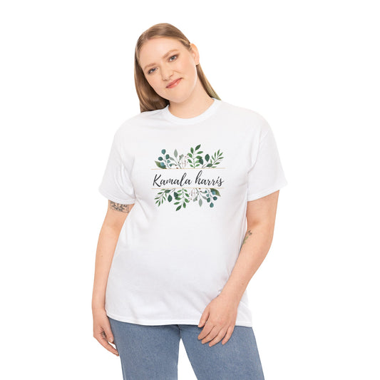 Kamala Harris Greenery | Unisex Heavy Cotton Tee