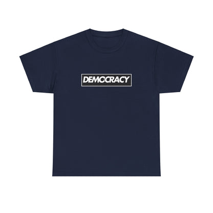 Democracy Black Box | Unisex Heavy Cotton Tee