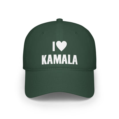 I Love Kamala | Low Profile Baseball Cap