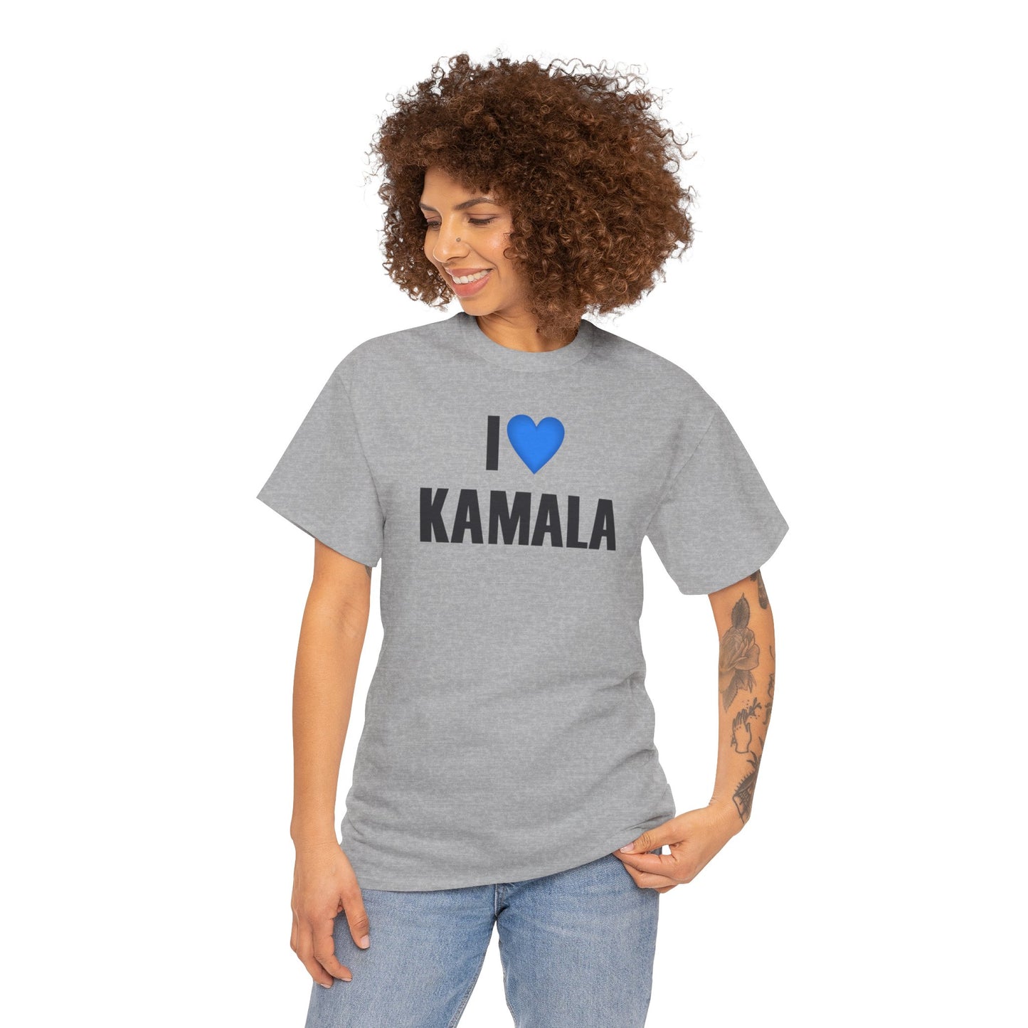 I Love Kamala | Unisex Heavy Cotton Tee