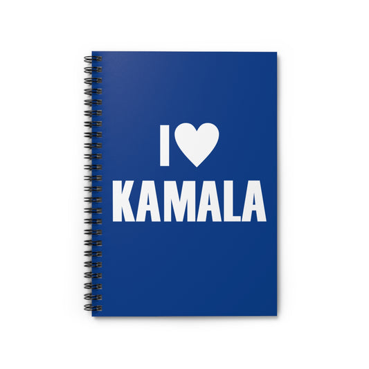 I❤️KAMALA Spiral Notebook - Ruled Line