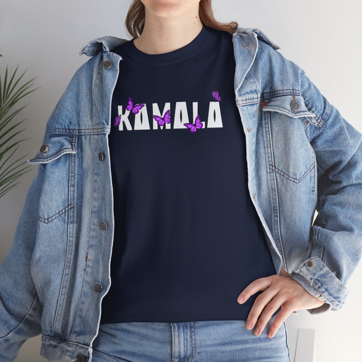 Kamala Butterflies | Unisex Heavy Cotton Tee